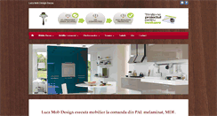 Desktop Screenshot of lucamobdesign.ro